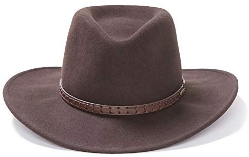 Black Hawk SWBKHK Gambler-Hut aus Filz, Stetson, Cordova, SMALL