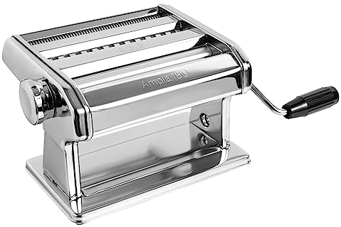Marcato Made in Italy Ampia Pasta Machine, Legierter Stahl, Grau, 29