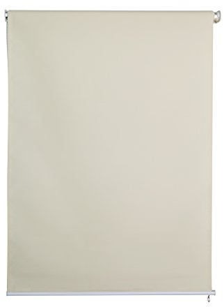 Jet-Line® | Vertikalmarkise | Balkonmarkise | Beschattung | Outdoorrollo | Sichtschutzrollo | Windschutz | Sichtschutz | Außenrollo | Balkon | Terrasse | Garten | beige | Länge: 230, Breite: 140