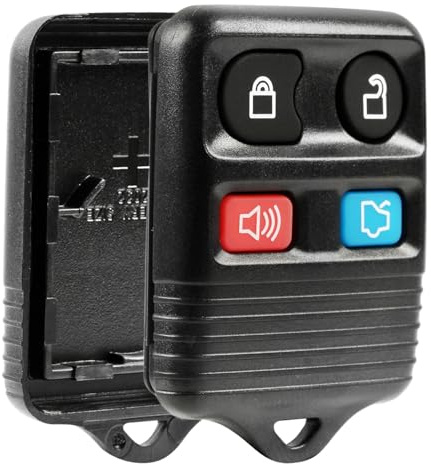 Key Fob Keyless Entry Remote Shell Case & Pad fits Ford, Lincoln, Mercury, Mazda