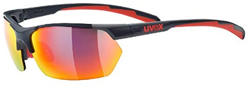 Uvex sportstyle 114 Outdoorbrille, grey red/red, one size
