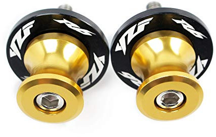 Diábolos Moto Basculante Bobina de Deslizadores Tornillo del Soporte M6 6mm CNC Aluminio para Yamaha YZF R6 1999-2004,2005-2016