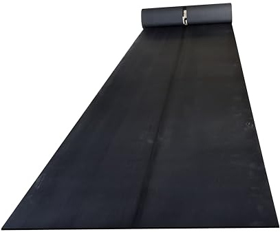 Rhino Mats Dielectric Insulating Switchboard Mat, Corrugated, Non-Conductive, Anti Fatigue Work Mat for Fuse Boxes, Control Panels, Class 1, 3/16 Thick Roll, ASTM D178, Black