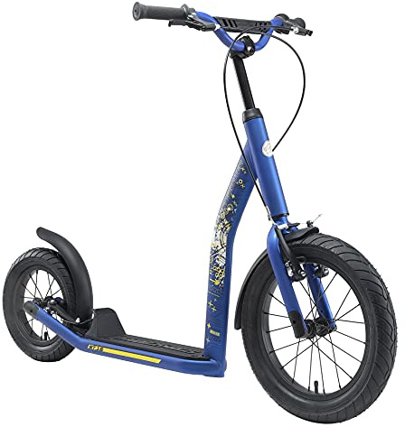 STAR SCOOTER Kinder Tret Roller ab 8 Jahre | City Kick Scooter Luftreifen Höhenverstellbar 16 Zoll New Gen