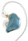 BASN Bmaster Triple Drivers in Ear Monitor Headphone with Two Detachable Cables Fit in Ear Suitable for Audio Engineer, Musician (Blue)