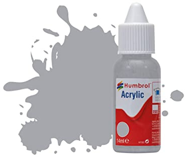 Humbrol No.165 Medium Sea Grey Acrylic Paint 14ml DB0165