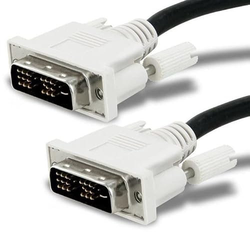 Septal DVI-D Male to DVI-D Male Single Link Cable for Monitor PC Computer