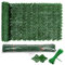 Balkonsichtschutz, Künstliche Efeu Hecke Sichtschutz 2pcs*50 * 300cm Efeu Sichtschutz, Balkon Sichtschutz Efeu, Sichtschutz Balkon Blätter Sichtschutz Künstliche Hecke