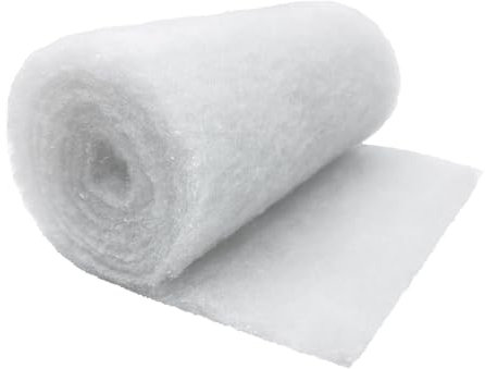 CWA Lana filtrante de alta calidad para acuarios y estanques cristalinos, medios de filtración para agua más limpia (2 m x 45 cm)