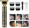 Tondeuse Cheveux Hommes,Tondeuse Barbe Professionnel Finition,Rasoir Electriques Hommes,Sans Fil Brostyle Tondeuse Precision Rechargeable,Cadeau Homme