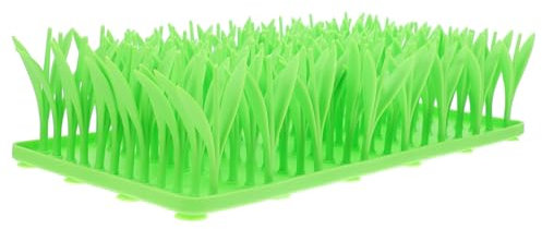 COLLBATH Futtermatte Aus Für Katzen Und Hunde rutschfeste Grasmatte Für Welpen Interaktive Schnüffelmatte Zum Langsamen Fressen Haustierbedarf