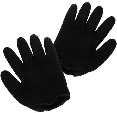 HAKIDZEL Handschuhen zum Entfernen von Hautunreinheiten Feuchtigkeitshandschuhe für Trockene Hände Manikürehandschuhe mit Peeling-effekt Schutzhandschuhe für Nacht Wiederverwendbare