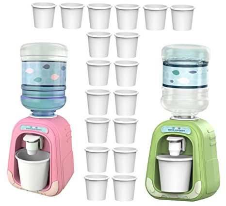 Kisangel Juguetes Dispensadores De Agua Mini Bebedero para Juguete Dispensador De Agua De para Decoración De Minicasas