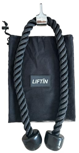 LIFTIN® - Tricep Rope - Trizeps Seil - Fitness (XL 100 cm)