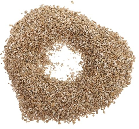 Kisangel Vermiculite Fine pour Jardinage Et Culture De Champignons 3l Substrat Neutre Ph Aération Optimale Germination Plantes Et Terrarium Polyvalent Naturel