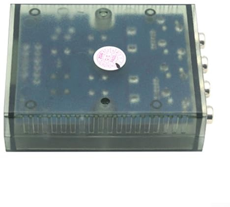 Aprilsunnyzone PH388 - Convertitore audio per auto a quattro canali da alto a basso livello con funzione di ritardo e riduzione del rumore per bassi chiari e profondi in auto