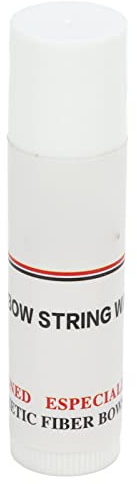 POENVFPO Bowstring Wax, Non Toxic Beeswax String Protective Wax, Maintain Bow Strings, Ideal for Archery Outdoor Activities (White)