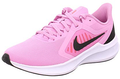 Nike Wmns Downshifter 10, Scarpe da corsa Donna, Rosa (beyond pink/black-flash crimson), 36.5 EU