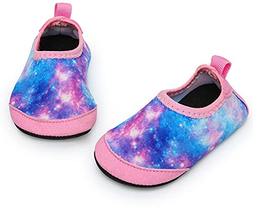 Yorgou Chaussures Aquatiques Enfants Chaussures d'eau Bébé Séchage Rapide Chaussures Aqua pour Piscine Plage Garçons Filles