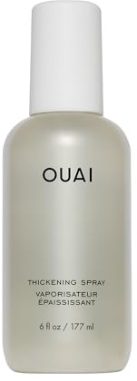 OUAI Spray ispessimento dei capelli, spray volumizzante e volumizzante per capelli istantaneamente più spessi e dall'aspetto più folto - protegge, rafforza e ripara con peptidi di amaranto e