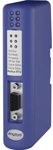 Anybus AB7010 Modbus-RTU Seriell Umsetzer RS-232, RS-422, RS-485, Sub-D9 galvanisch getrennt 24 V/DC 1 St.