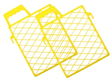 Veemoon 2 Piezas Rejilla de Plástico para Proyectos de Pintura Casa Organizador de de Pintura para Uso Profesional y DIY