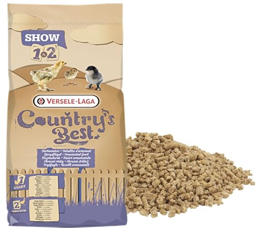 Pienso para Pollitos de Aves Ornamentales: faisanes, perdices, codornices - Show 1 - Alimento Equilibrado de Arranque - Rico en Proteínas - De 0-6 Semanas