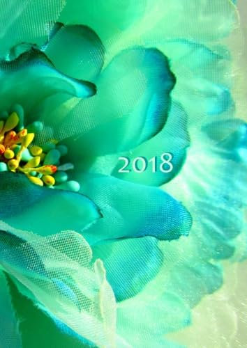 MY BIG FAT CALENDAR 2018- FLOWER POWER - DIN A4: 1 day per page, DIN A4
