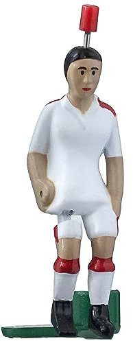 TIPP-KICK Top-Kicker Cologne I Original player for young and old I Fun with the soccer figure game I Accessories I Shirt white/red