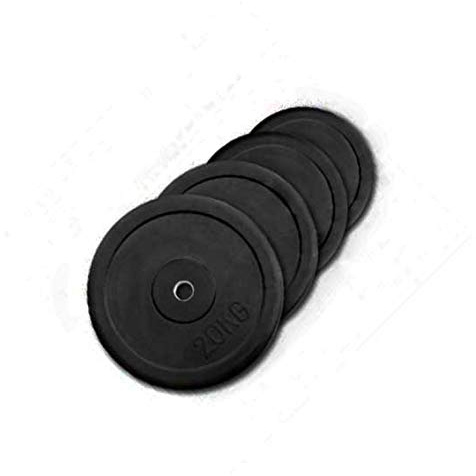Just Hantelscheiben – 1 bis 10 kg lieferbar mit 30/31 mm Bohrung, Gummi - Bodybuilding Gewichtsscheibe Home Training (3 kg)
