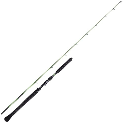 Madcat Vertikalrute zum pelagischen Angeln auf Wels 190cm 50-150g Green Pelagic