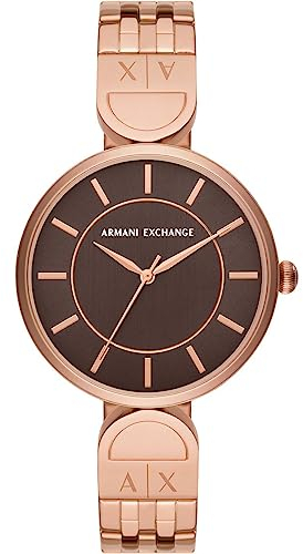 Armani Exchange Men Analog Quartz Watch with Stainless Steel Strap AX5384
