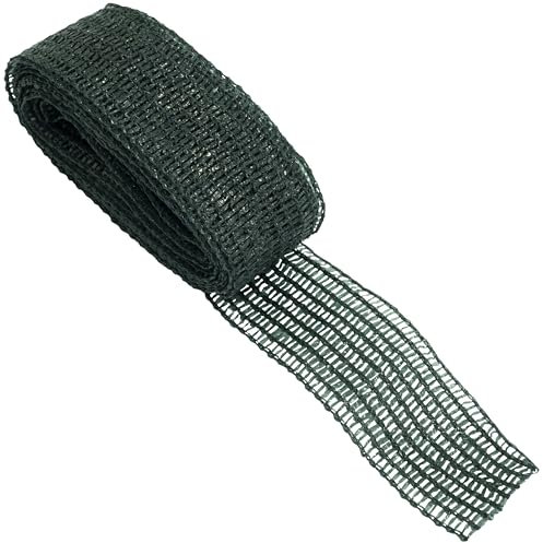 AERZETIX - C73807-3er-Set Pflanzenbindungsrollenbänder 2.8 m x 3 cm - kletterpflanzenbindung Vegetation wiederverwendbar - aus polyethylen - Farbe grün