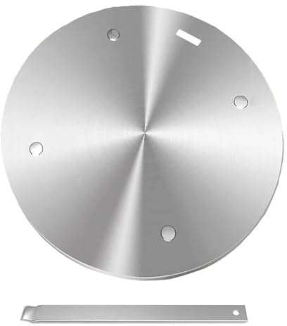 Abnehmbarer Griff, Induktions-Adapterplatte, Wärmeverteiler, praktischer Wärmeverteiler, Disc, praktisches Küchen-Kochwerkzeug, Milch, Kaffee, Kochgeschirr