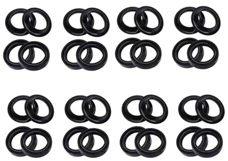 35x48x11 Gabel Dämpfer Öl Dichtung Staub Abdeckung for Suzu * GS500 GS500E GS500EN GT500 RE GT GS 500 RE500 RE500M(16pc seal 16pc cover)