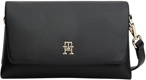 Tommy Hilfiger TH Modern ESS Mini Crossover Aw0aw17698, Mujer, Black (Black), One Size
