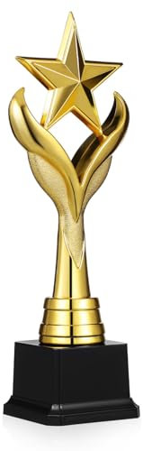 VICASKY Premio Stella 11. 28 Coppa Oro Personalizzata Competizione Decorativa Festa Celebrazione su Base Deluxe