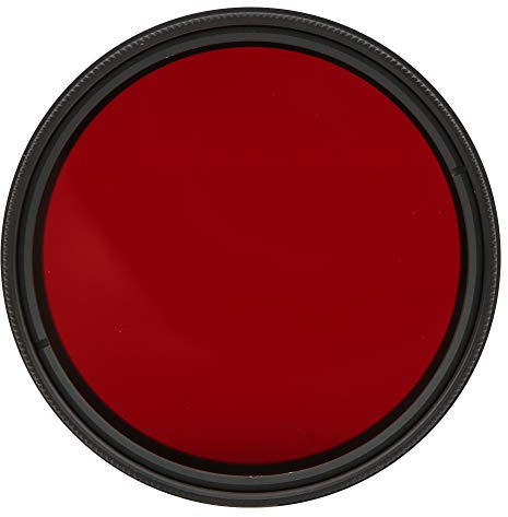 Rankomu FOTGA 55mm Filtre Infrarouge Réglable, Filtre Intégré Pratique pour Photographie IR Compatible avec Divers Appareils Photographies, Design Léger