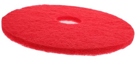 Almohadilla Roja de Tejido para Pulir Suelos 17 Pulgadas