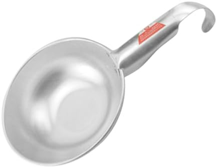 ibasenice Mestolo Per Da Cucchiaio Portatile Per Irrigazione Utensile in Alluminio Manico Per Fertilizzazione e Giardinaggio Facile