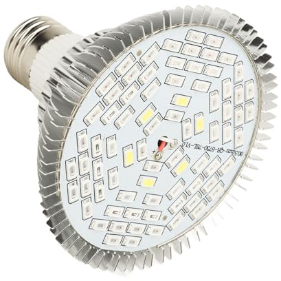 LUCKDANO Crea Lampadine, Lampadina Pianta Coltiva Lampadina con 78 Perle 50w E27 per le Serre di Verdure Piantine
