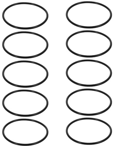 POPETPOP Braccialetti in Silicone Elasticizzati 3mm Set Da 10 Pezzi Nero Fascia Flessibile Per Feste Festival Musicali Decorativi Unisex Comodi Da Indossare a Lungo