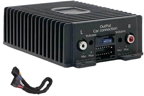 Amplificatore, Amplificatore DSP professionale HIFI 12V RY-125AB Amplificatore audio stereo for auto ad alta potenza 4 * 80W