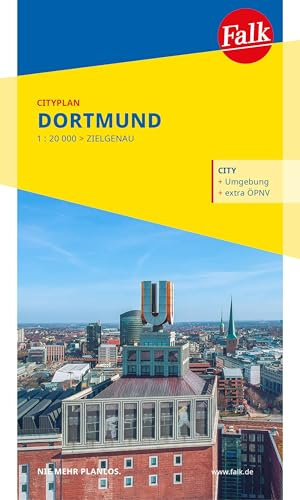 Falk Cityplan Dortmund 1:20.000