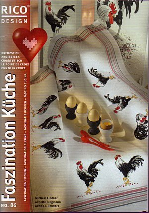 Kreuzstichstickbuch von Rico 'Faszination Küche' Stickbuch Nr. 86