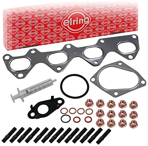 Elring 240.050 Dichtungssatz, Turbolader (Menge: 1 Stk) | Kompatibel mit: AUDI A1, A1 Sportback, SEAT ALHAMBRA, IBIZA IV, IBIZA IV SC, IBIZA IV ST, SKODA FABIA II, FABIA II Combi