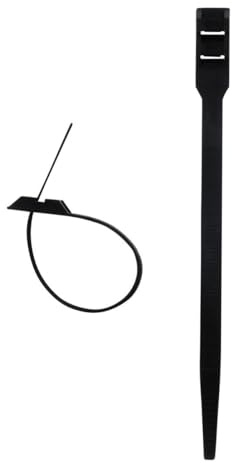 Lot de 100 colliers de câblage 9x 180mm - Noir - Zenitech