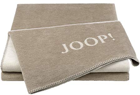 Joop! Wohndecken Melange-Doubleface Sand-Natur