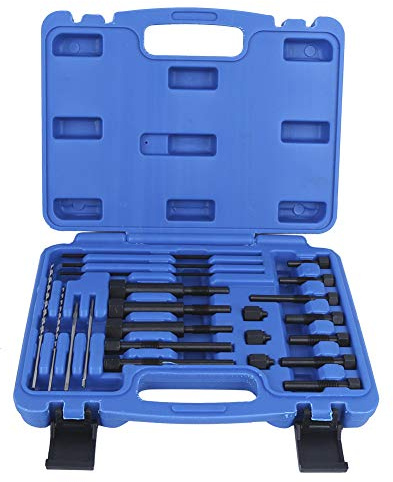 DEWIN Kit Estrazione Candelette,Estrattore Elettrodo Candelette Kit Rimuovi Auto per la Rimozione delle Strumento M8 e M10