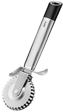 GEFU Ravioli- und Maultaschenrad PRIMELINE – Teigrädchen aus Edelstahl, ergonomischer Griff mit Fingermulde, ideal für Ravioli & Maultaschen, rutschfester Halt, dekorativer Rand